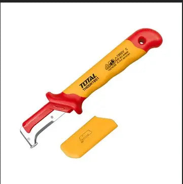 CUCHILLO PELACABLE 180MM AISLADO RECTO INDUSTRIAL TOTAL (THICK1801)