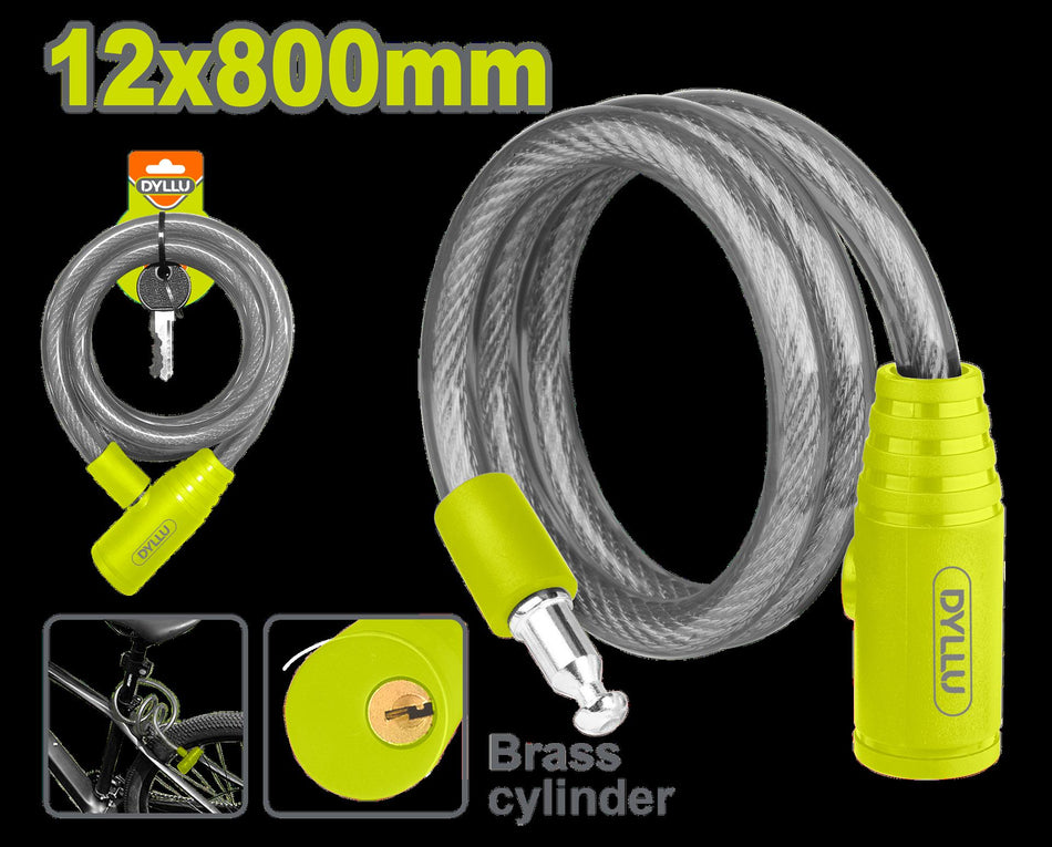 CANDADO GUAYA 12MM X 8M DYLLU (DTBK1108)