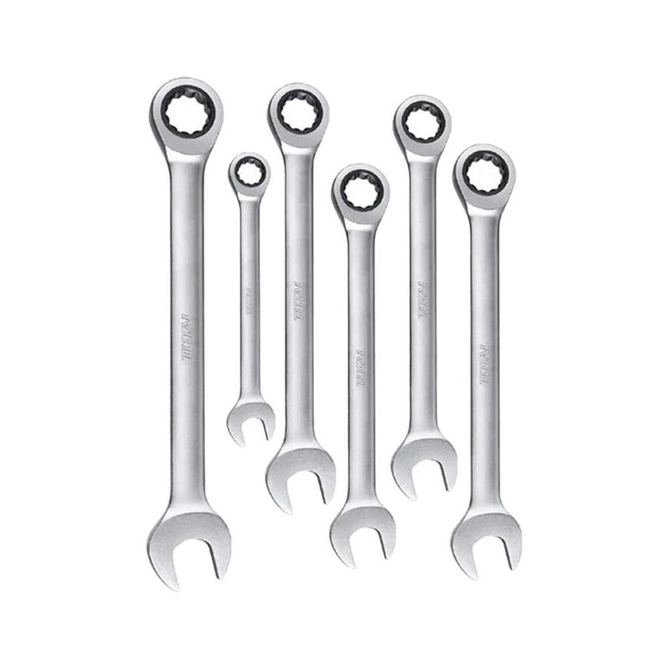LLAVE MIXTA 8 - 17 MM JUEGO X 6 PZS SUPER SELECT TOTAL (THT102266)