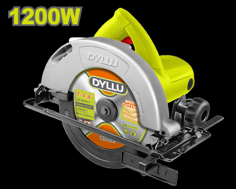 SIERRA CIRCULAR 7 1/4 1200W 120V INCLUYE DISCO DYLLU (UDTCW1512001)