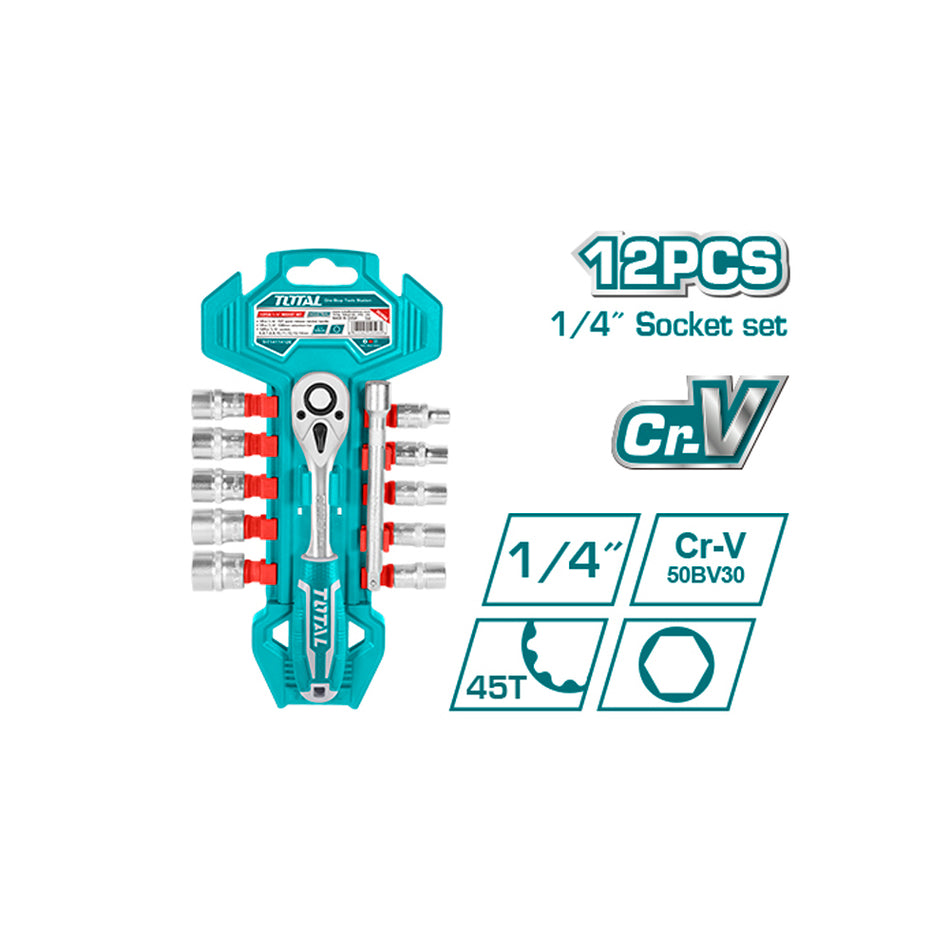 RACHE CON COPAS 1/4 X 12 PZS INDUSTRIAL TOTAL (THT14114126)