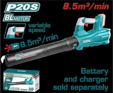 SOPLADORA INALAMBRICA 20V V VARIABLE BATERIA Y CARGADOR NO INCLUIDO INDUSTRIAL SUPER TOTAL (TABLI20428)
