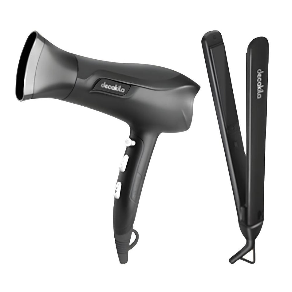 COMBO DE PLANCHA Y SECADOR 120V DECAKILA (KUHS041B)
