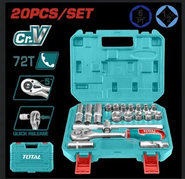 RACHE CON COPAS 1/2" X 20 PZS INDUSTRIAL SUPER TOTAL (THT121201)