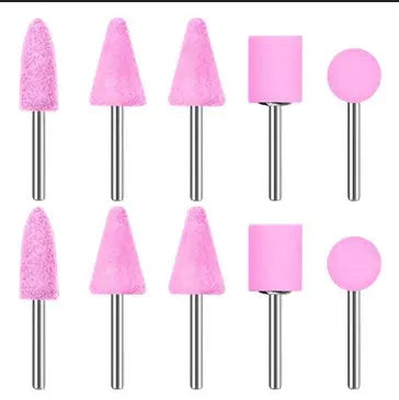 ACCESORIOS DE PIEDRA PARA MOTO TOOL MINI 10 PZS TOTAL (TAKB1012)