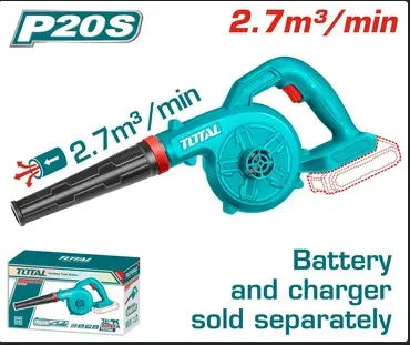 SOPLADORA INALAMBRICA 20V BATERIA Y CARGADOR SE VENDEN POR SEPARADO (TABLI20028)