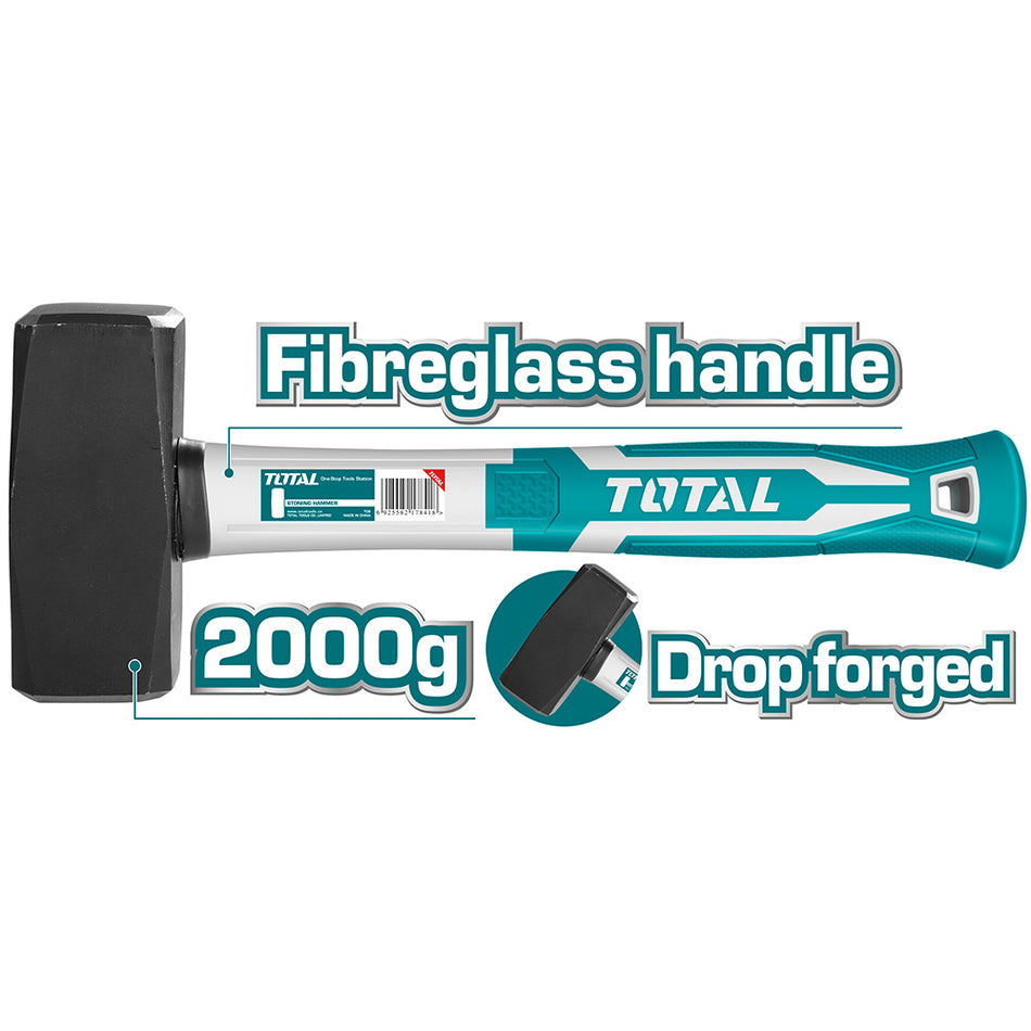 PORRA 4LB HIERRO MANGO FIBRA VIDRIO TOTAL (THT7220006)