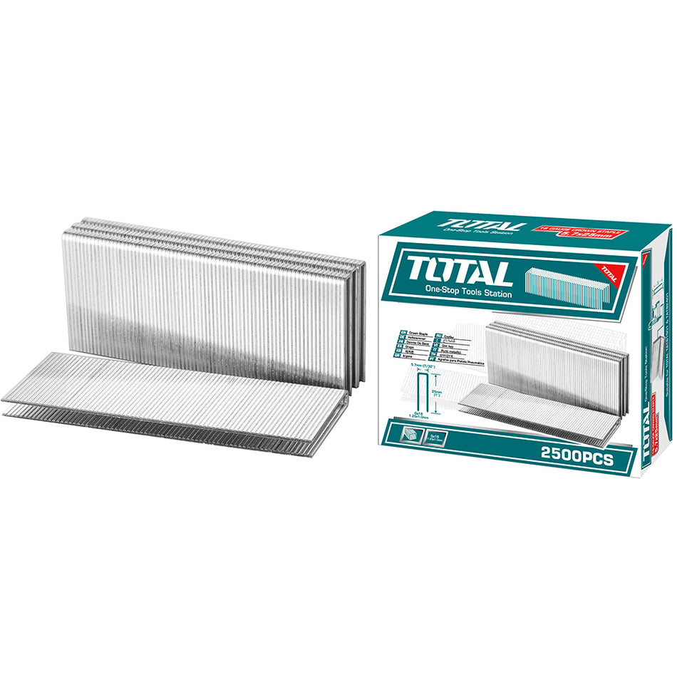 GRAPA CALIBRE 18"-25MM PARA GRAPADORA NEUMATICA 2500PZS TOTAL (TAC918252)