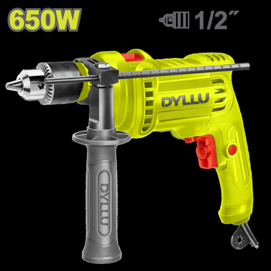 TALADRO PERCUTOR 1/2 650W DYLLU (UDTMD15651)