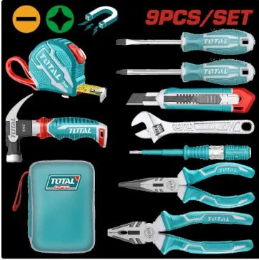 KIT DE HERRAMIENTAS 9PZS TOTAL SUPER SELECT (THKTHP90097)