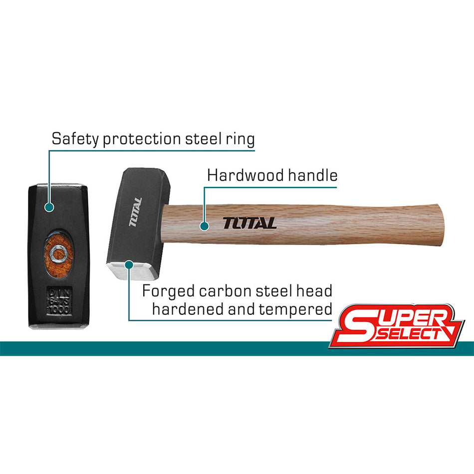 PORRA 2 LB HIERRO MANGO MADERA SUPER SELECT TOTAL (THTW721000)