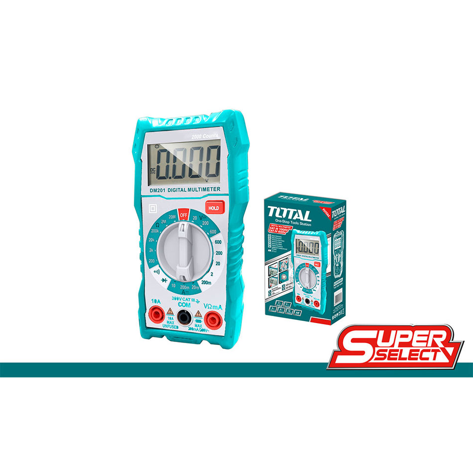 TESTER DIGITAL 2000 DIGITOS SUPER SELECT TOTAL (TMT460012)