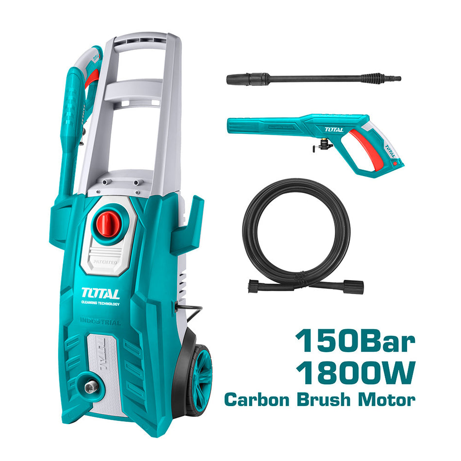 HIDROLAVADORA 1800W 2200PSI INDUSTRIAL 120V TOTAL (UTGT11356)