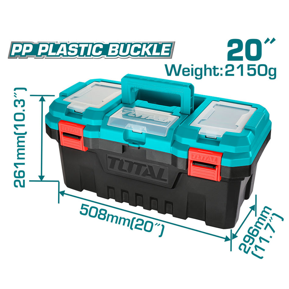 CAJA HERRAMIENTA 20 PLASTICA TOTAL (TPBX0201)