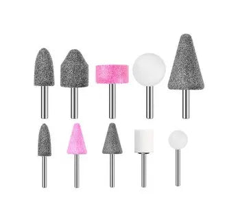 ACCESORIOS DE PIEDRA PARA MOTO TOOL 10 PZS TOTAL (TAKB1001)