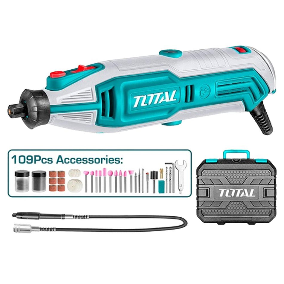 MOTO TOOL MINI 130W V/VARIABLE INCLUYE 109 PZS TOTAL (UTG513326)