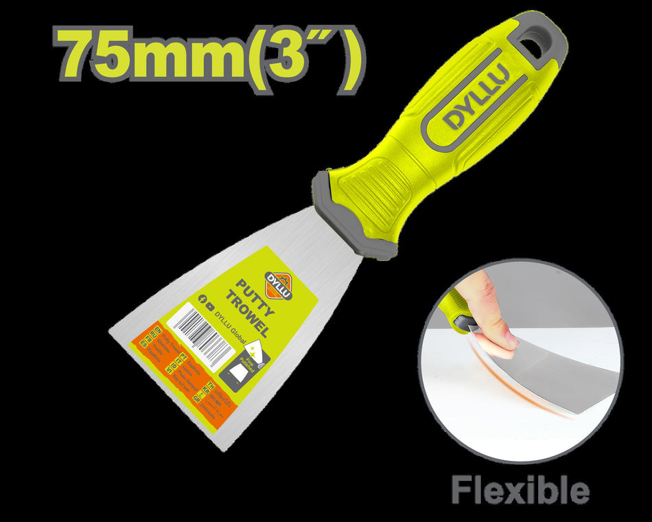 ESPÁTULA 3" MANGO PLASTICO DYLLU (DTPT1303)