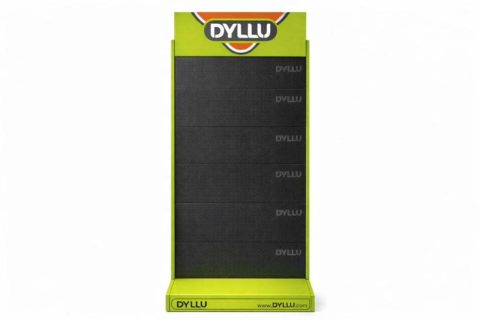 MATERIAL PUBLICITARIO (EXHIBIDOR DYLLU KIT COMPLETO DE 220CM) (135X95X38)