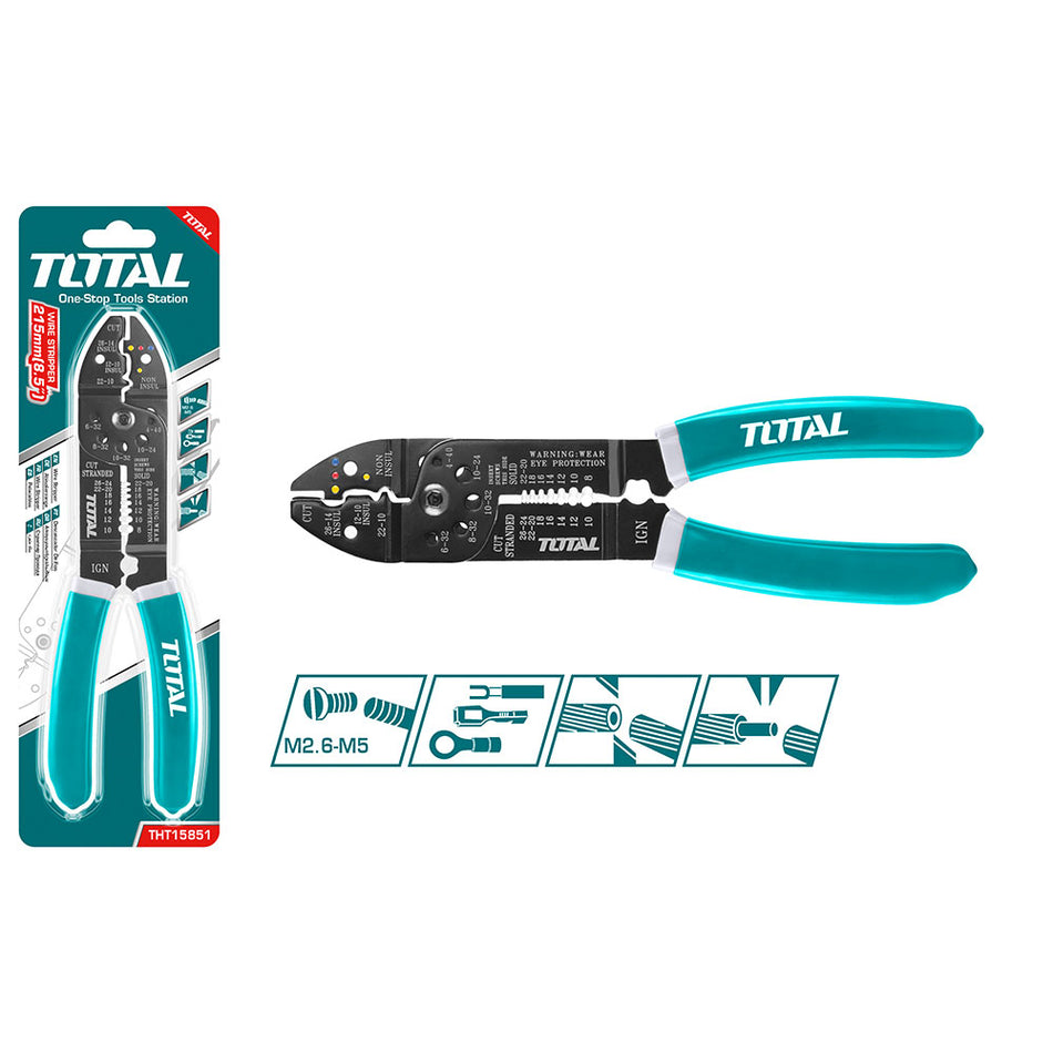 ALICATE PELACABLE 8 1/2" TOTAL (THT15851)